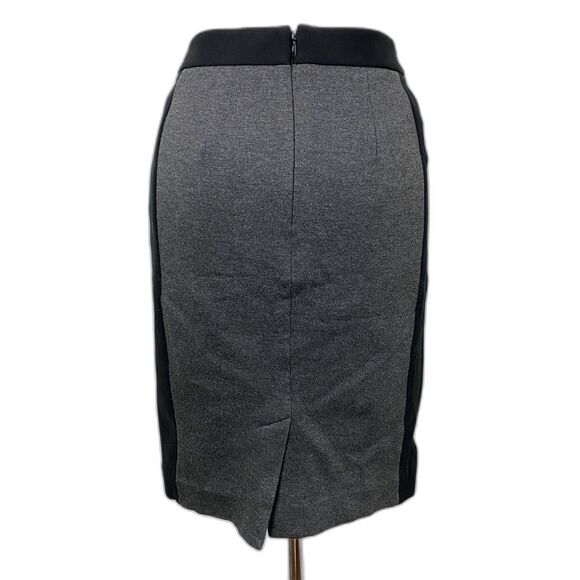 Ann Taylor Loft Colorblock Stretch Pencil Skirt Invisible Zip Office Chic Sz 2 - Picture 2 of 7